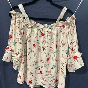 Floral Off-Shoulder Top